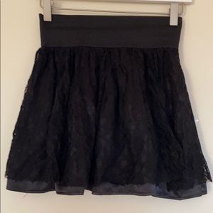Forever 21 lace mini skirt